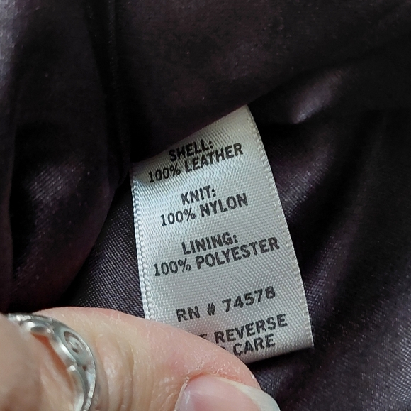 Cache Leather Jacket Sz. M - Picture 6 of 7